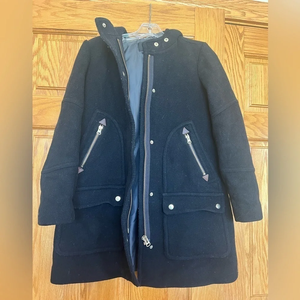 J. Crew - Italian Wool & Chateau Parka w/ Faux Fur